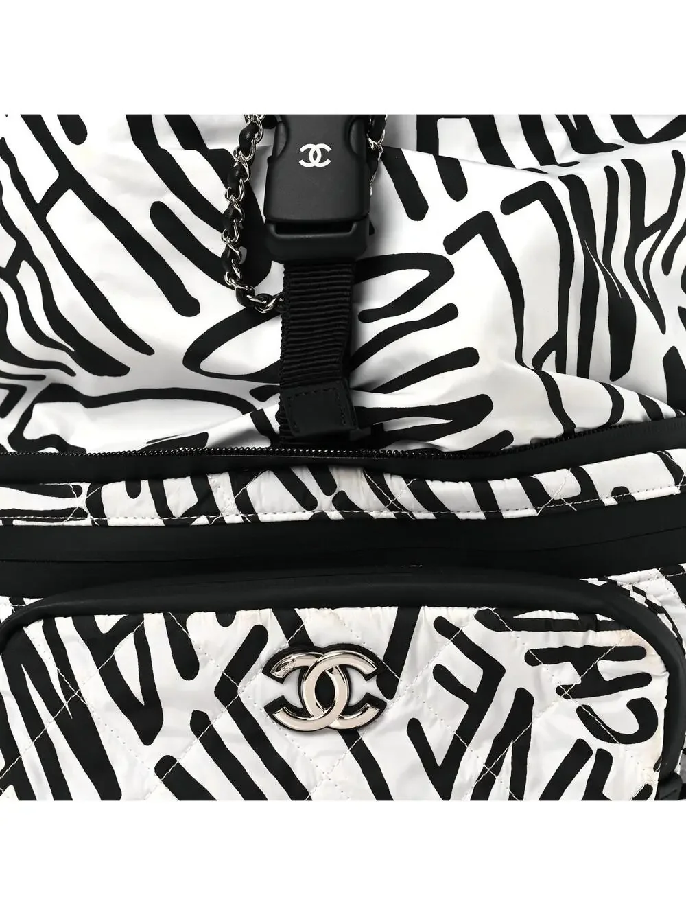 Chanel Nylon Printed Quilted Coco Neige #295644C17B